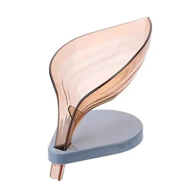 Leaf Shape Soap Holder - Elegant Bathroom Storage Solution