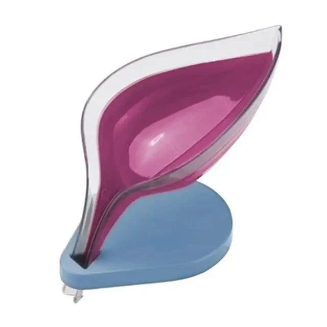 Leaf Shape Soap Holder - Elegant Bathroom Storage Solution