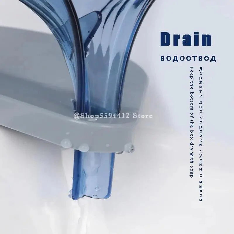 Leaf Shape Soap Holder - Elegant Bathroom Storage Solution