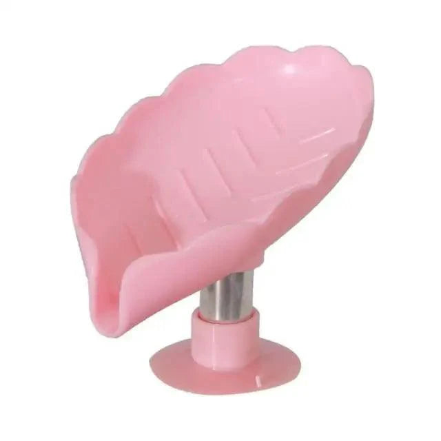 Leaf Shape Self-Draining Soap Holder for Kitchen & Bathroom