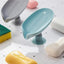 Leaf Shape Self-Draining Soap Holder for Kitchen & Bathroom