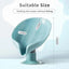 Leaf Shape Self-Draining Soap Holder for Kitchen & Bathroom