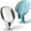 Leaf Shape Self-Draining Soap Holder for Kitchen & Bathroom