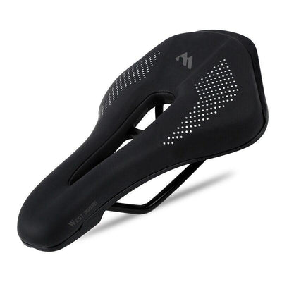 Premium Leather Bicycle Saddle for Comfort and Performance