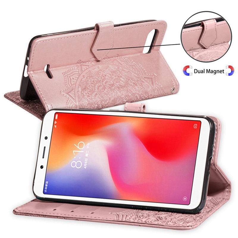 Premium Leather Flip Case for Xiaomi Redmi Series