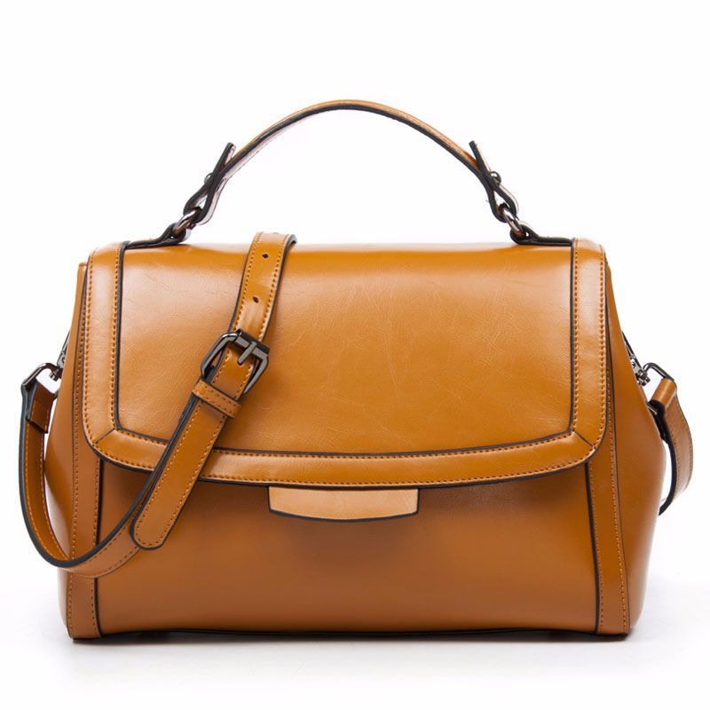 Leather handbag fashion leather handbags inclined shoulder bag handbag shoulder BaoChao - Korvel