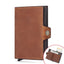 Leather Men's Card Holder Card Case European and American Leather Coin Purse Card Holder - Korvel