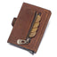 Leather Men's Card Holder Card Case European and American Leather Coin Purse Card Holder - Korvel