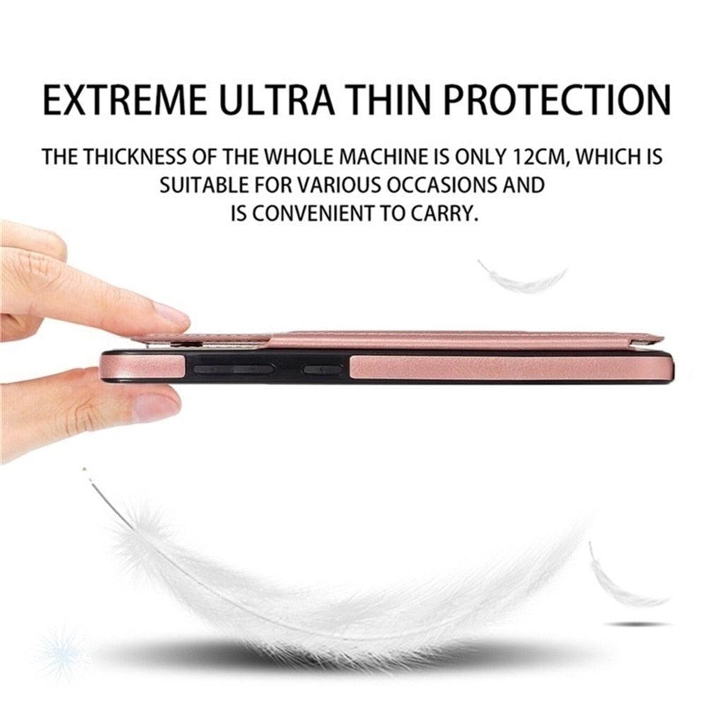 Premium Leather Retro Card Holder Flip Cover for iPhone