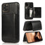 Premium Leather Wallet Case for iPhone 11 Pro Max, XS Max, XR, X, 8, 7, 6S, 6Plus, 5, 5S - Shockproof with Card Holder - Korvel