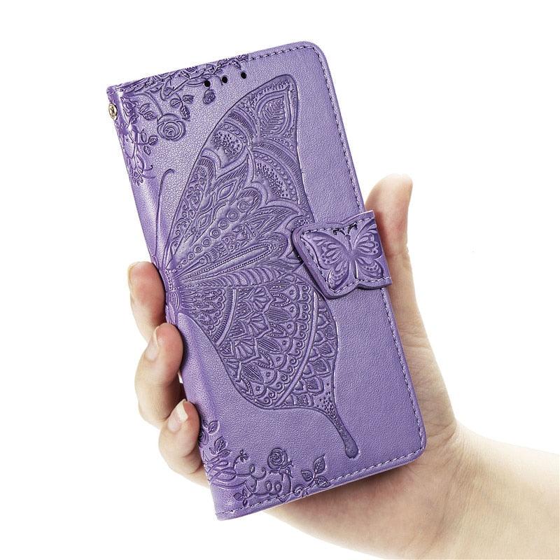 Funda de Cartera de Cuero Premium para la Serie Xiaomi Redmi