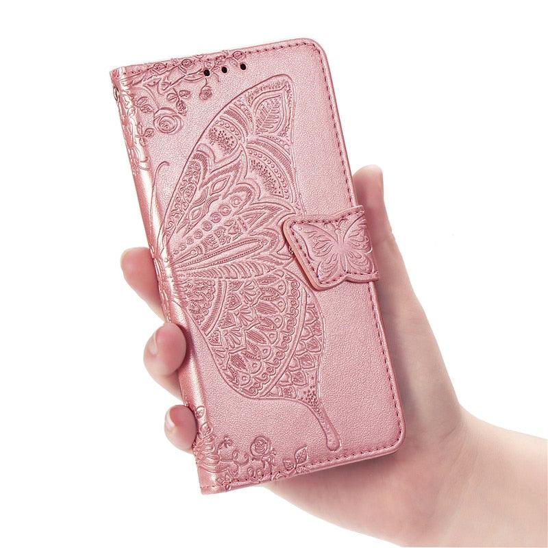 Funda de Cartera de Cuero Premium para la Serie Xiaomi Redmi