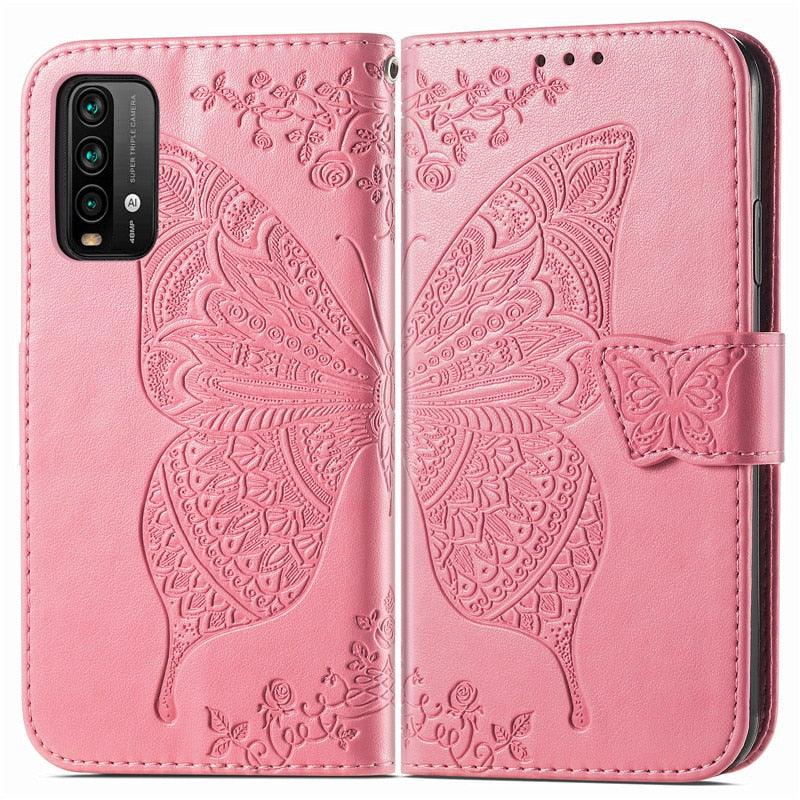 Funda de Cartera de Cuero Premium para la Serie Xiaomi Redmi