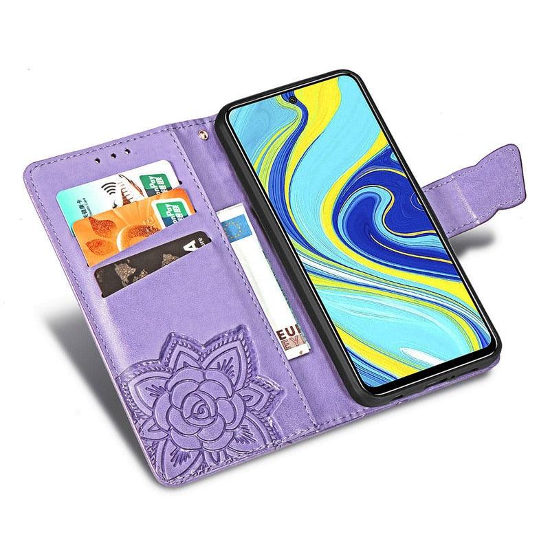Funda de Cartera de Cuero Premium para la Serie Xiaomi Redmi