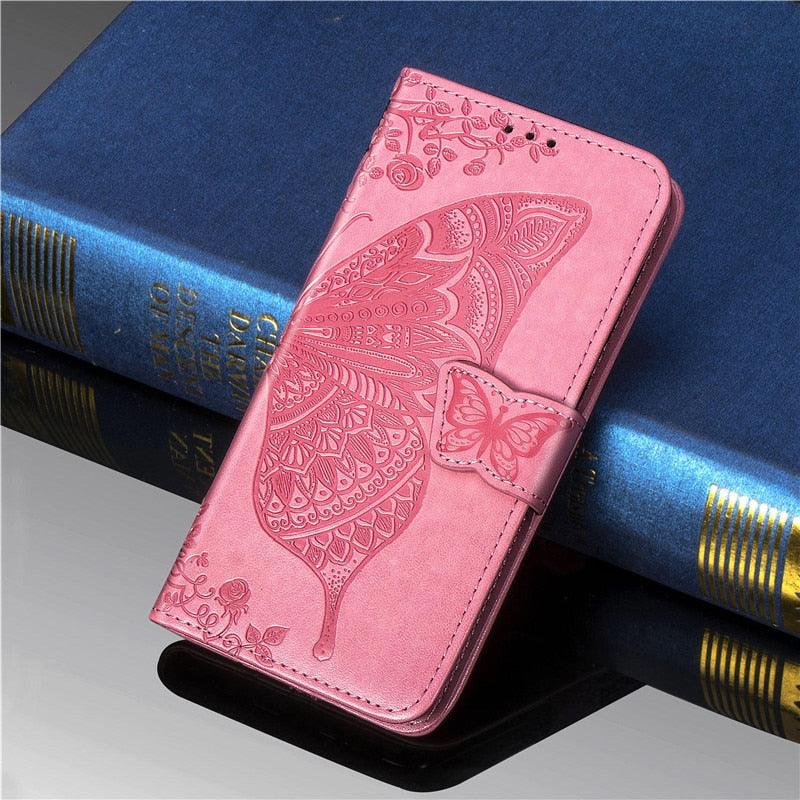 Funda de Cartera de Cuero Premium para la Serie Xiaomi Redmi