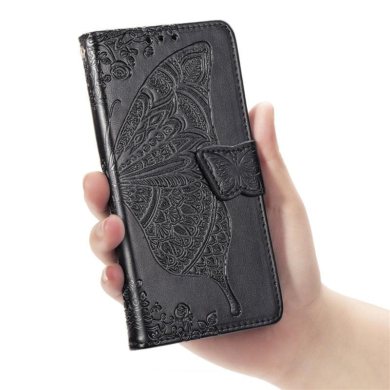 Funda de Cartera de Cuero Premium para la Serie Xiaomi Redmi