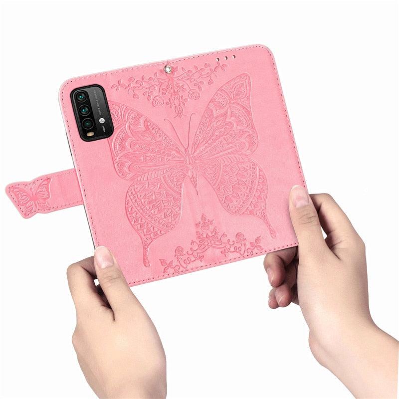 Funda de Cartera de Cuero Premium para la Serie Xiaomi Redmi
