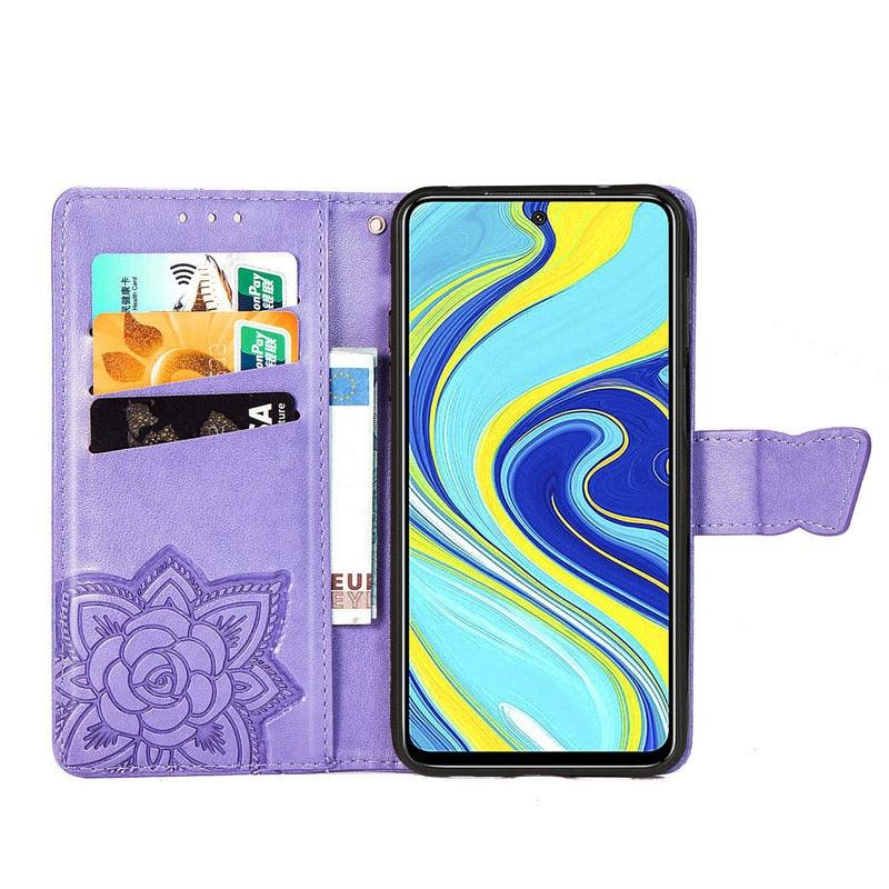 Funda de Cartera de Cuero Premium para la Serie Xiaomi Redmi