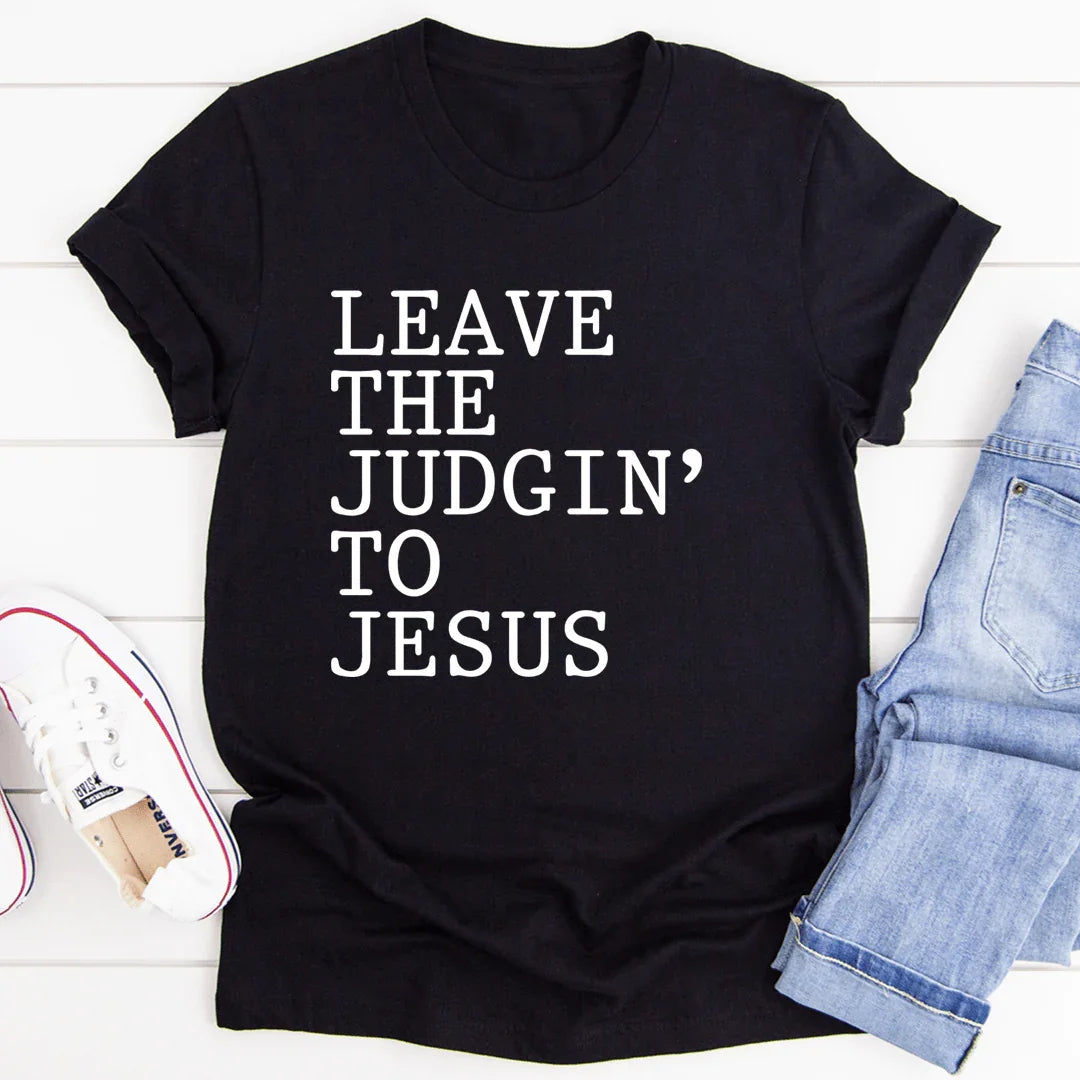 Camiseta Deja El Juicio a Jesús