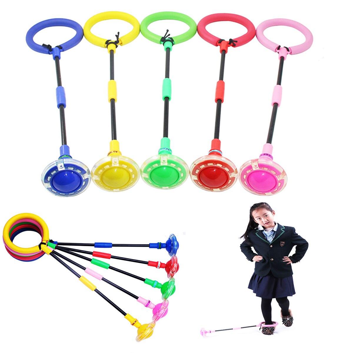 LED Flash Wheel Jumping Ball - Fitness Skipping Rope