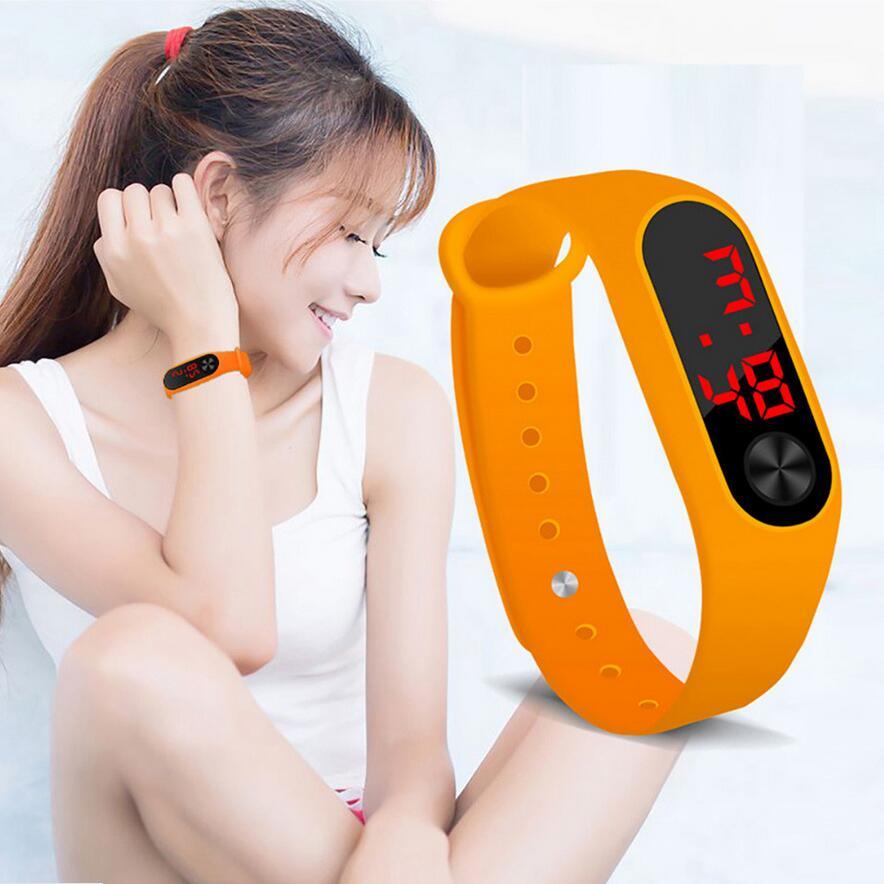 Montre de sport LED STEVVEX pour hommes et femmes