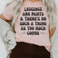 Los leggings son pantalones y nunca hay demasiado café.