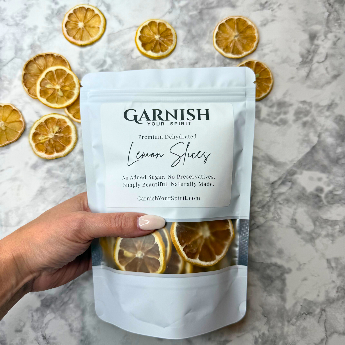 Dehydrated Lemon Slices for Bar & Decor