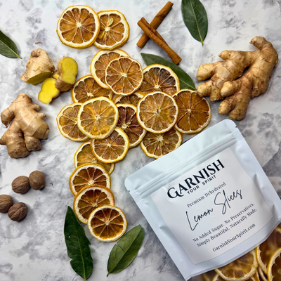 Tranches de citron déshydratées pour bar et décoration