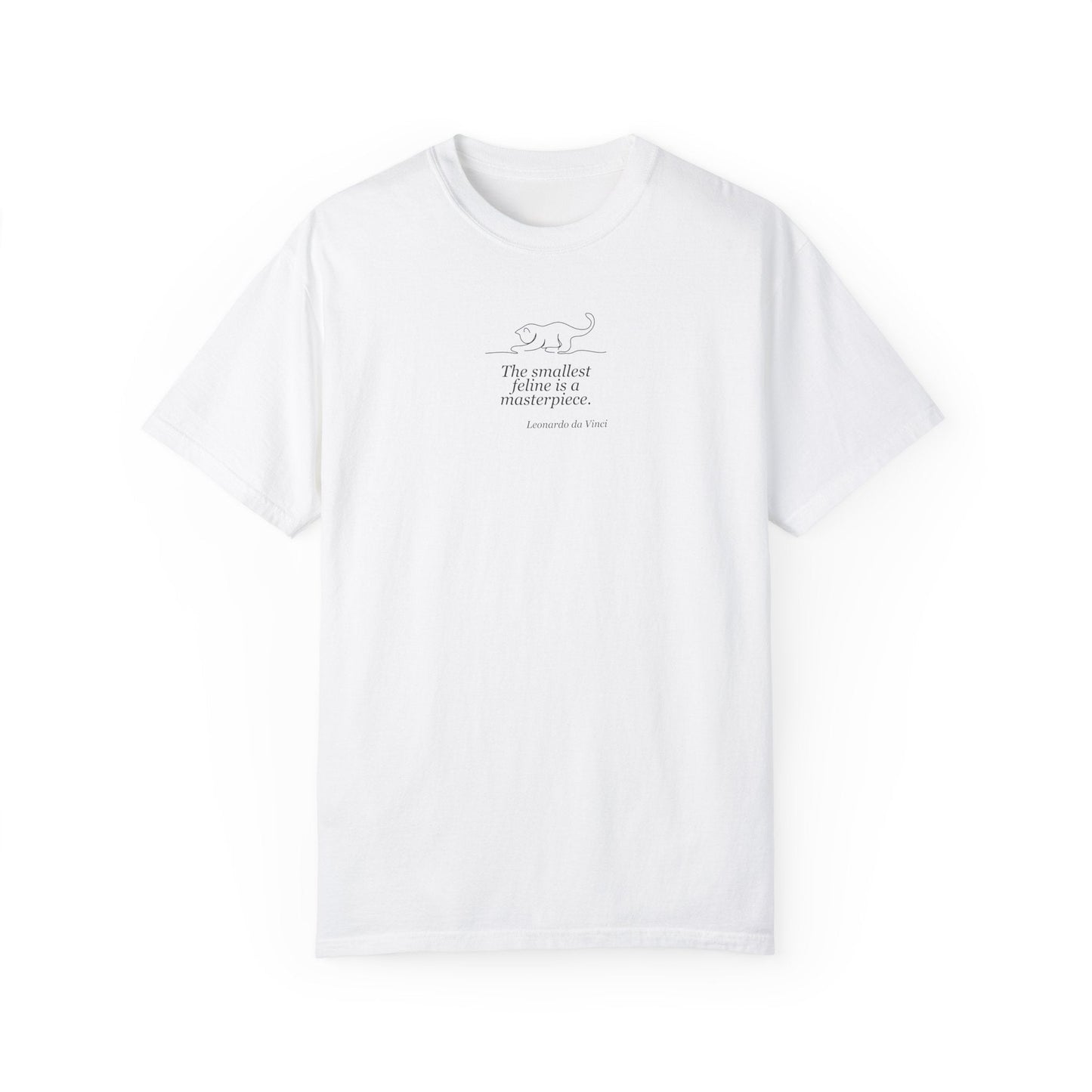 Camiseta unisex inspirada en Leonardo da Vinci - Diseño de obra maestra