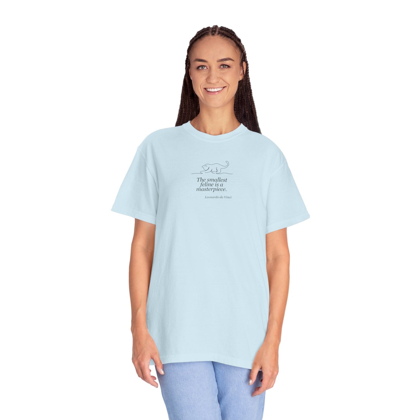 Camiseta unisex inspirada en Leonardo da Vinci - Diseño de obra maestra