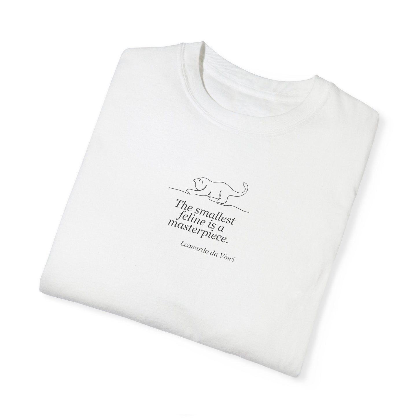 Camiseta unisex inspirada en Leonardo da Vinci - Diseño de obra maestra