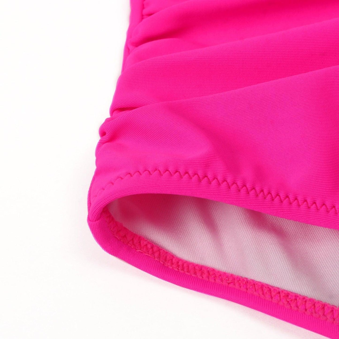 Ensemble de bikini à taille haute à volants Allure Léopard pour femmes