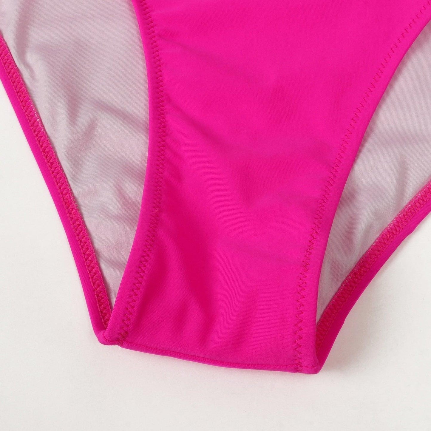 Ensemble de bikini à taille haute à volants Allure Léopard pour femmes