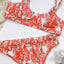 Leopard Print High Cut Bikini Set for Women