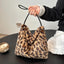 Leopard Furry Shoulder Bag - Korvel