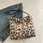 Leopard Furry Shoulder Bag - Korvel