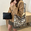 Leopard Furry Shoulder Bag - Korvel