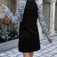 Leopard Round Neck Long Sleeve Dress - Korvel
