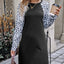 Leopard Round Neck Long Sleeve Dress - Korvel