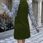 Leopard Round Neck Long Sleeve Dress - Korvel