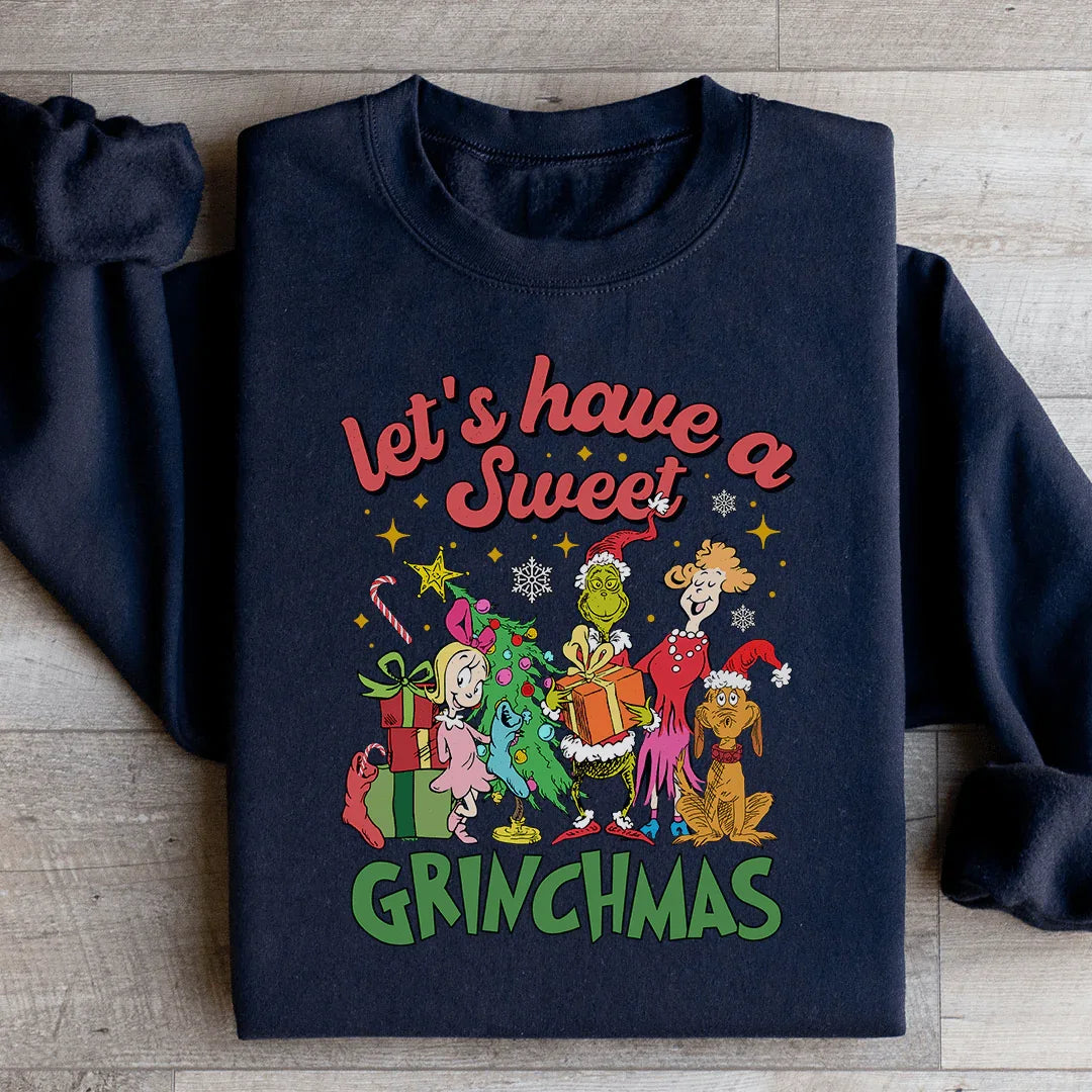 Celebrate Grinchmas in Style: Cozy Sweatshirt - Korvel
