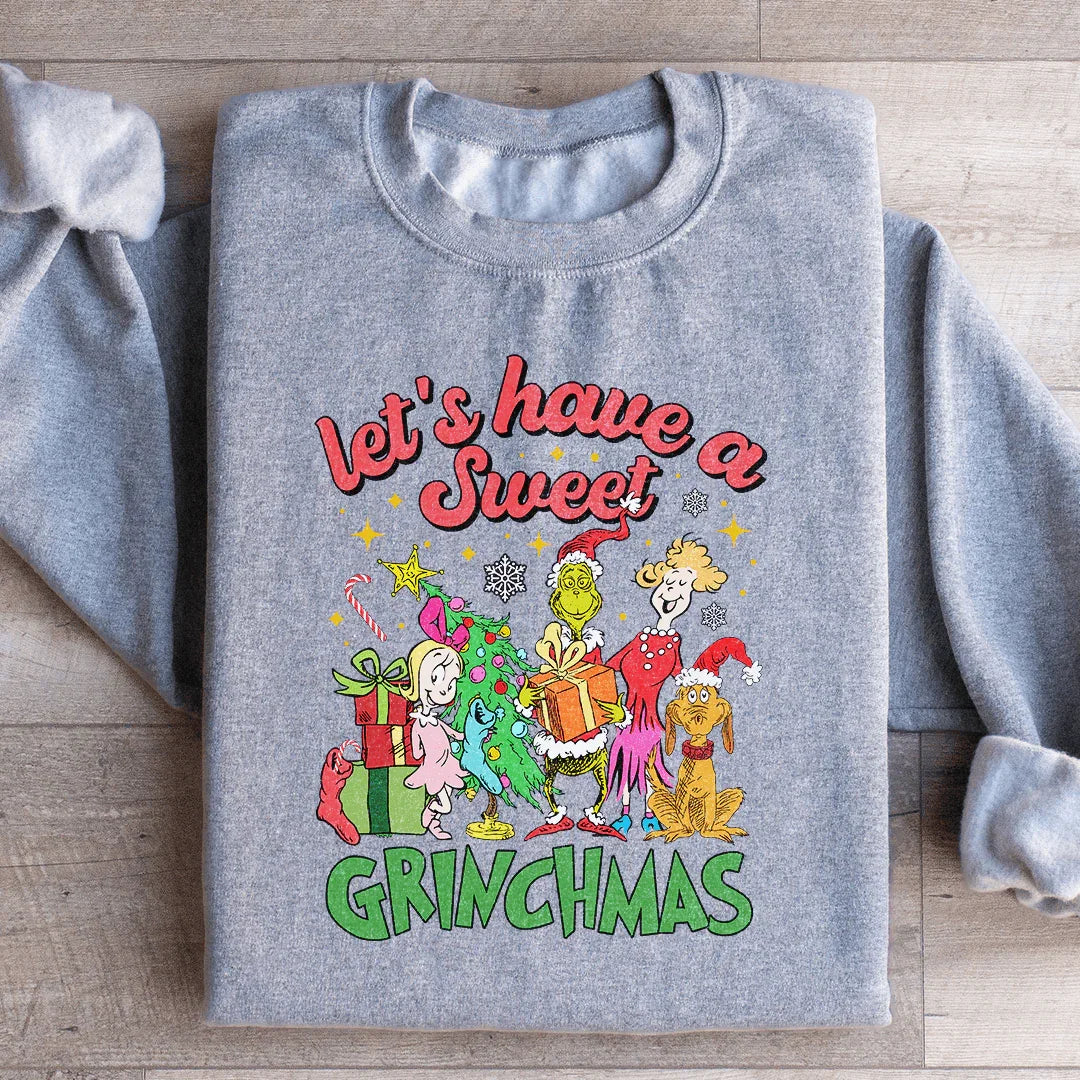 Celebrate Grinchmas in Style: Cozy Sweatshirt - Korvel