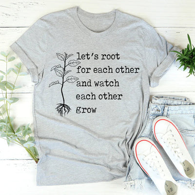 Let's Root For Each Other Tee - Korvel