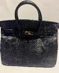 H Lux Sac à main Crocodile