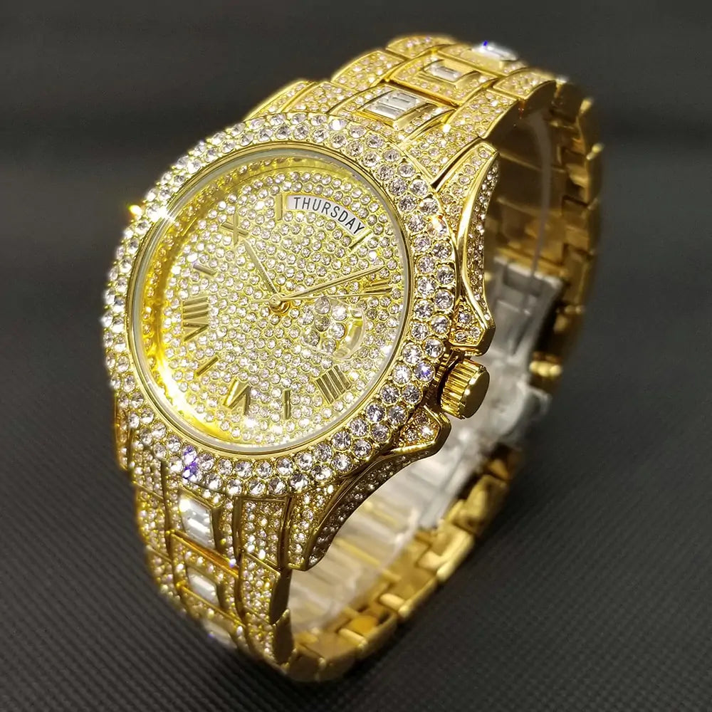 Relojes de Cristal de Lujo para Hombre - Elegancia Atemporal