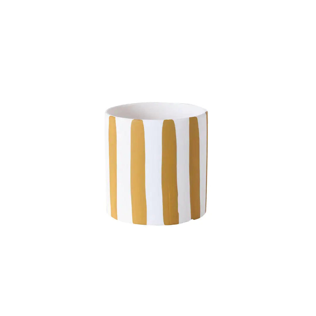Ensemble de 3 pots en céramique ludiques