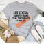 T-shirt Actuellement Tout Rassembler