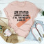 T-shirt Actuellement Tout Rassembler
