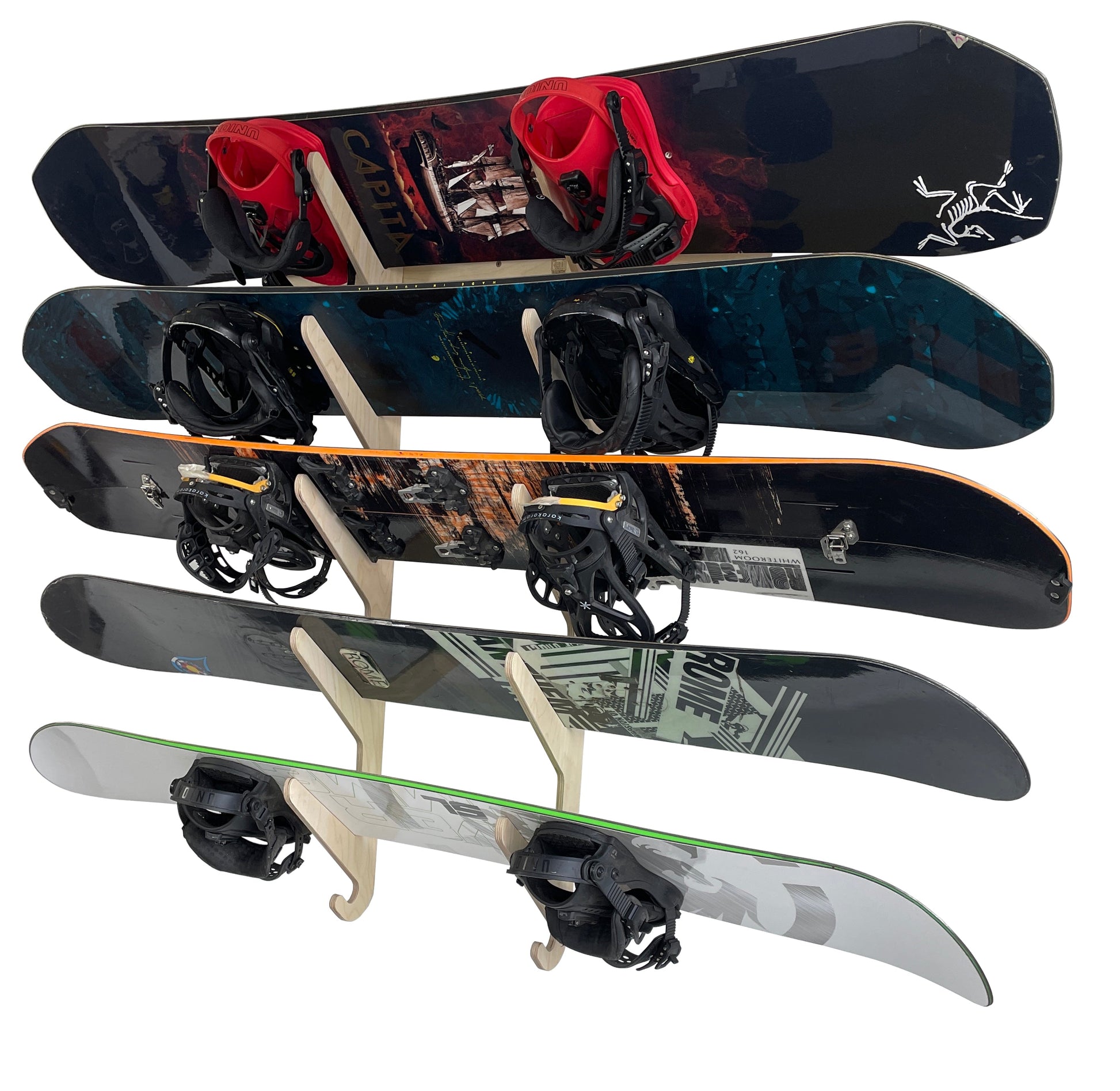 Lifty Premium Snowboard & Ski Wall Rack - Korvel