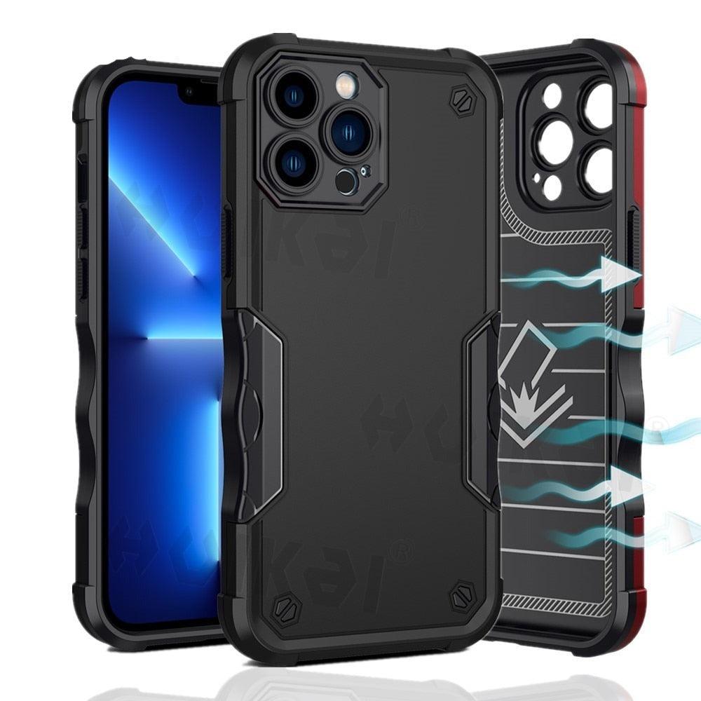 Coque antichoc Light-Armor pour iPhone 14 Pro Max et 13 Pro Max
